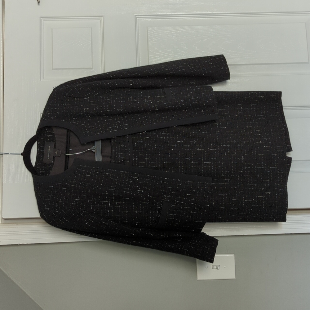 Ann Taylor Factory tweed suit